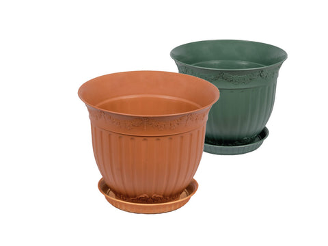 0.75 Liter Flora Pot 13cm: Versatile and Elegant Plant Container (40) FPG2505 Origin manufacturing