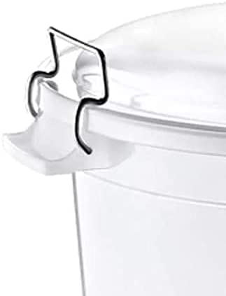 50 Litre Plastic Bin Durable and Large for Waste and Recycling Transparent Office Kitchen Bathroom Indoor Outdoor (12) ASD173 Origin Manufacturing