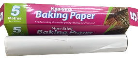 Baking Paper 30cm x 5m: Non-Stick Greaseproof Paper for Baking & Cooking OM323