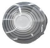 7-in-1 Container set Round Grey Office Home Kitchen Food Container Multi-Purpose OM237