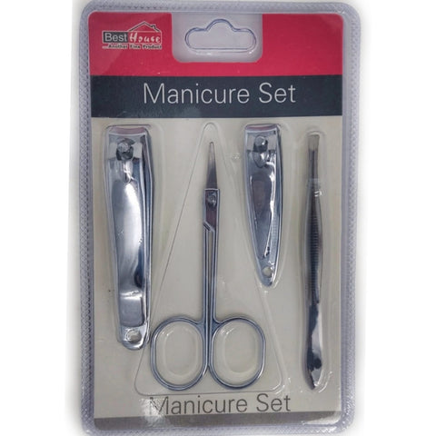 Manicure Set - 4 Pieces: Complete Nail Care Kit for Salon-Worthy Results (48) BB3007 Origin manufacturing