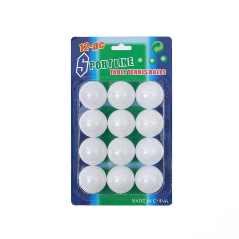 Table Tennis Balls 12 pieces: Essential Equipment for Indoor Recreation (120) BB3059 Origin manufacturing