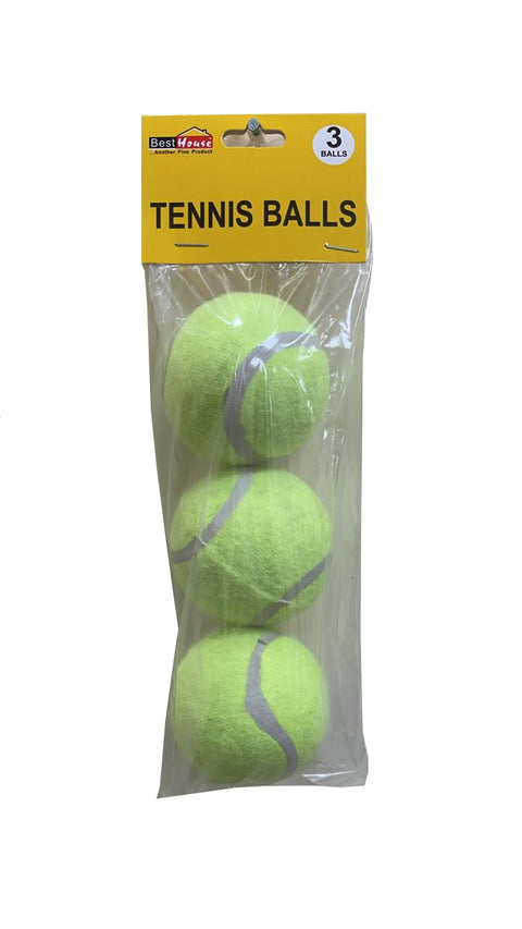 Tennis Ball Set of 3: Perfect for Practice and Play (48) BB482 Origin manufacturing