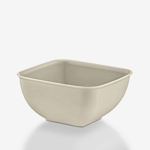 1.3 Litre Plastic Square Bowl- Versatile Mixing, Serving, and Salad Bowl for Kitchen and Dining (192) E-131 Origin Manufacturing
