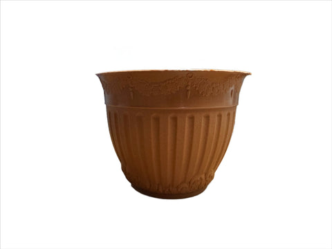 0.6 Liter green Flora Pot 9cm: Compact and Stylish Plant Container (110) FPG2503 Origin manufacturing