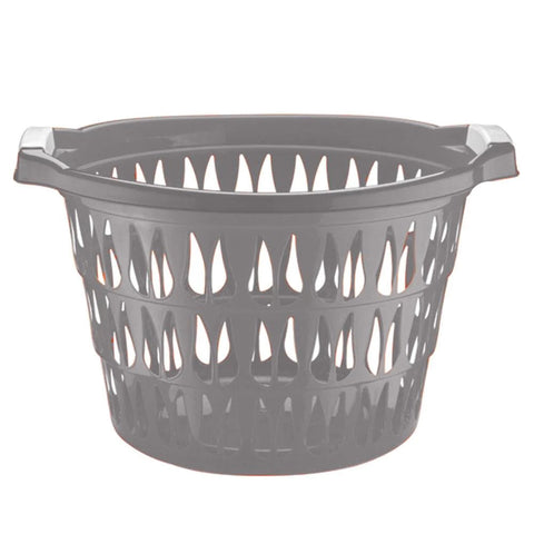 30 Litre Round Laundry Basket for Home Washing Clothes Bathroom Laundry Room (6) ASD106 Origin manufacturing