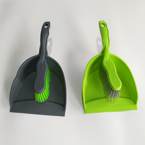 Small Dustpan and Brush Set: Compact and Handy Cleaning Tool OM230