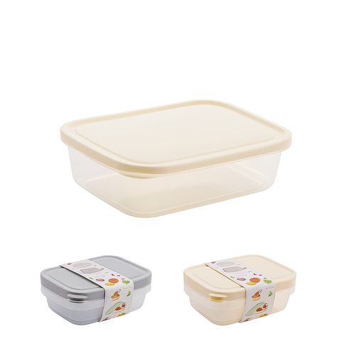 3 Pieces 1L Storage Box Set: Compact and Convenient Storage OM379
