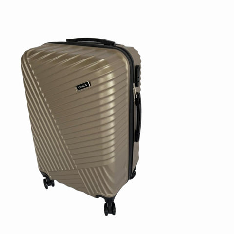 Suitcase Durable 3-Piece Luggage Set with 360° Spinner Wheels for Travel made from PP Origin Manufacturing