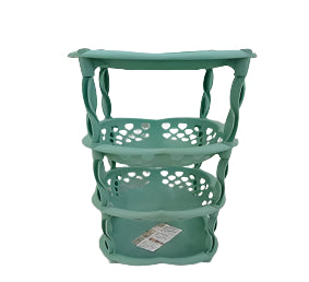 Round Vegetable Rack: Space-Saving Storage Stand for Fruits and Veggies OM301
