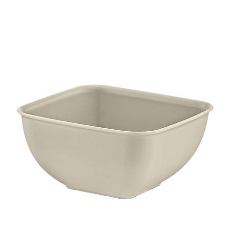 2 Litre Plastic Square Bowl- Versatile Kitchen and Serving Dish for Mixing, Salad, and More (96) E-132 Origin Manufacturing