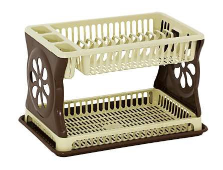 Double Dish Rack: Space-Saving Drying Solution for Your Kitchen (10) 198 Origin manufacturing