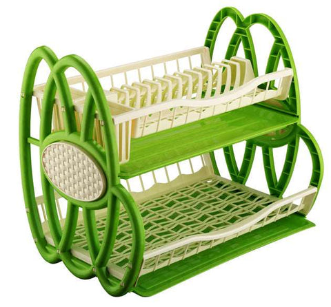 Double Dish Rack Drainer Kitchen Plate Cutlery Cup PLATE GLASS Holder Trays (8) ASD097 Origin Manufacturing